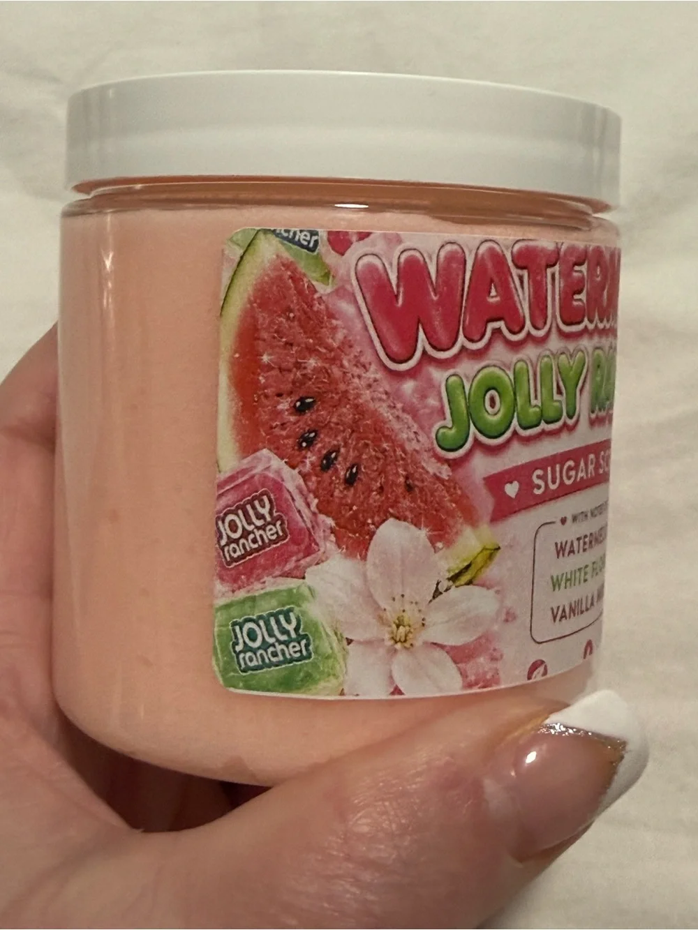 Aminnah “Watermelon Jolly Rancher” limited Edition Sugar Scrub Body Exfoliant!